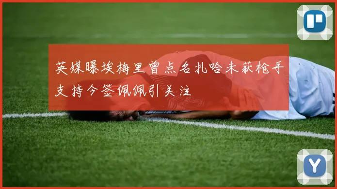 英媒曝埃梅里曾点名扎哈未获枪手支持今签佩佩引关注